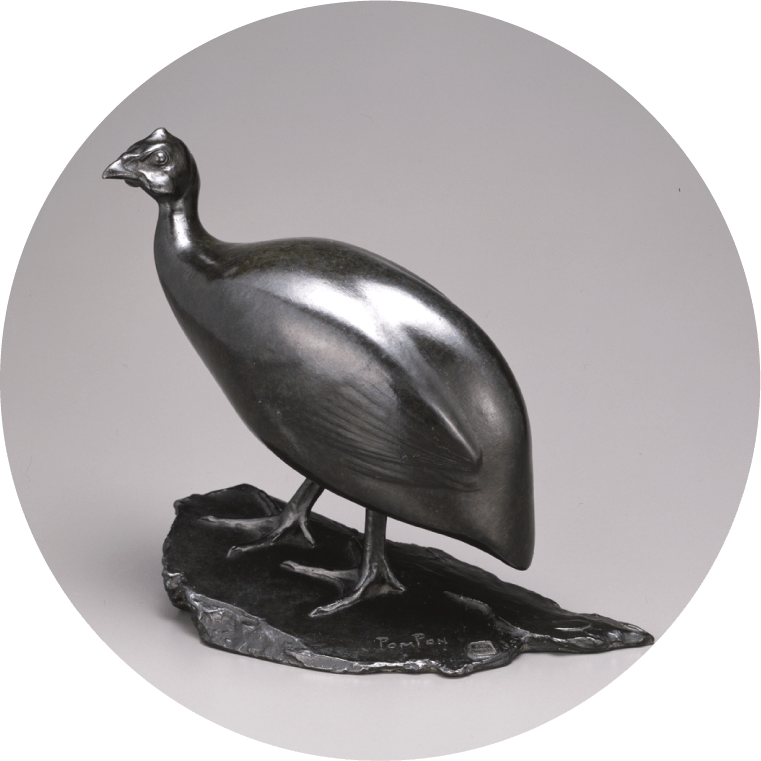 《ホロホロ鳥》 1927-1930年 / ブロンズ　群馬県立館林美術館